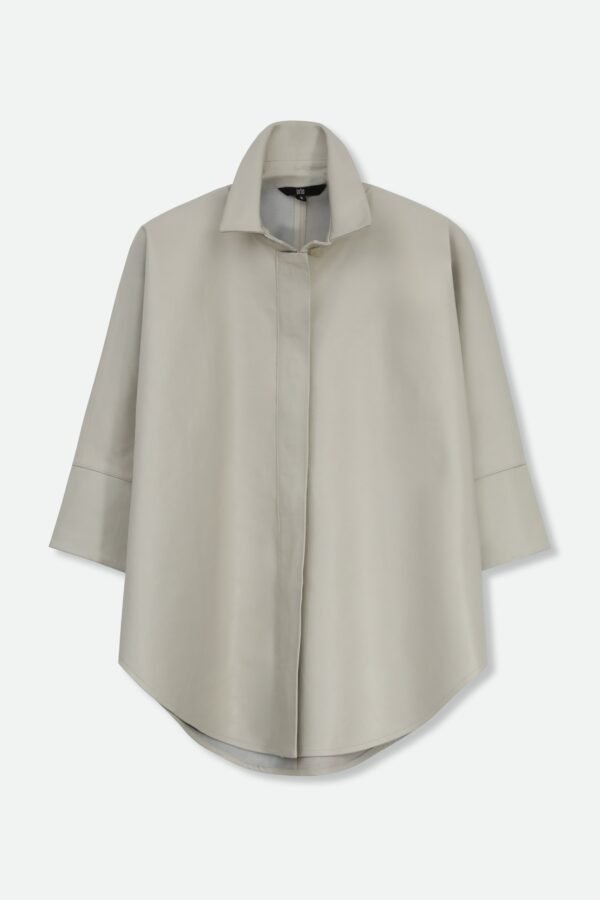 SAHANA DOLMAN LEATHER JACKET - Image 4
