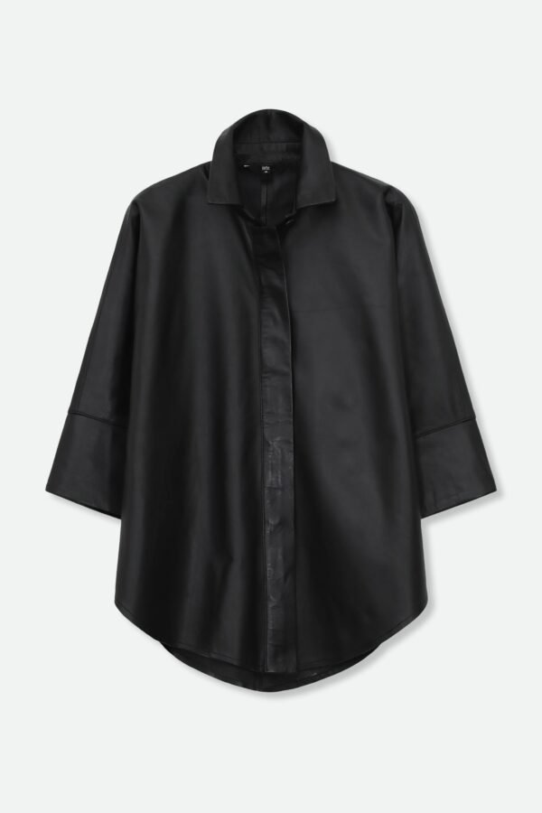SAHANA DOLMAN LEATHER JACKET - Image 3