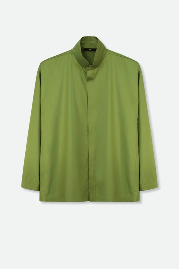 SAIGE OVERSIZE SHIRT IN ITALIAN COTTON POPLIN - Image 13