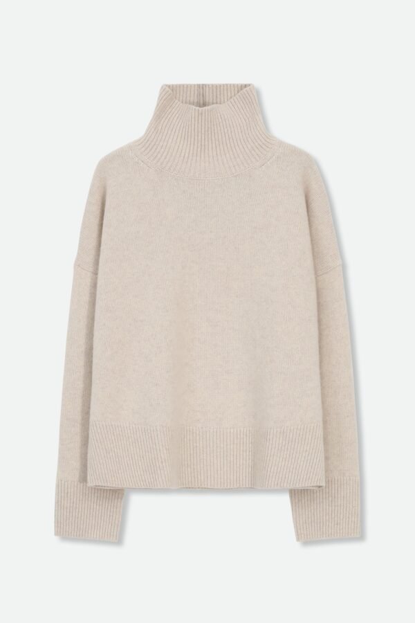 THEIA TURTLENECK IN CASHMERE YAK & MERINO - Image 8